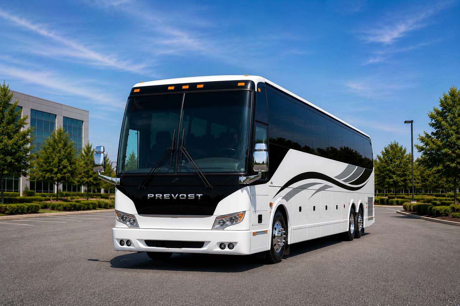 Charter bus rental in Edison, NJ